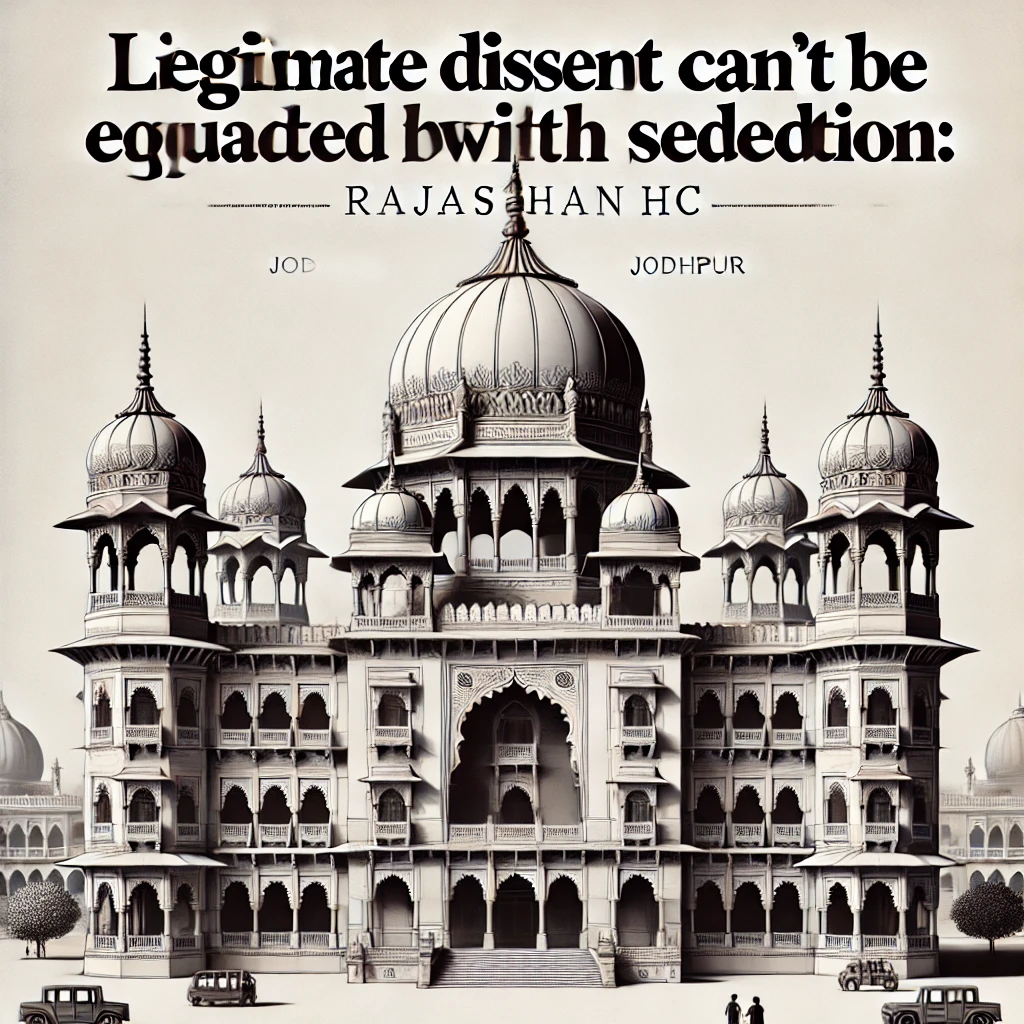 [Judgment Analysis] Legitimate Dissent Must Not Be Confused with Sedition