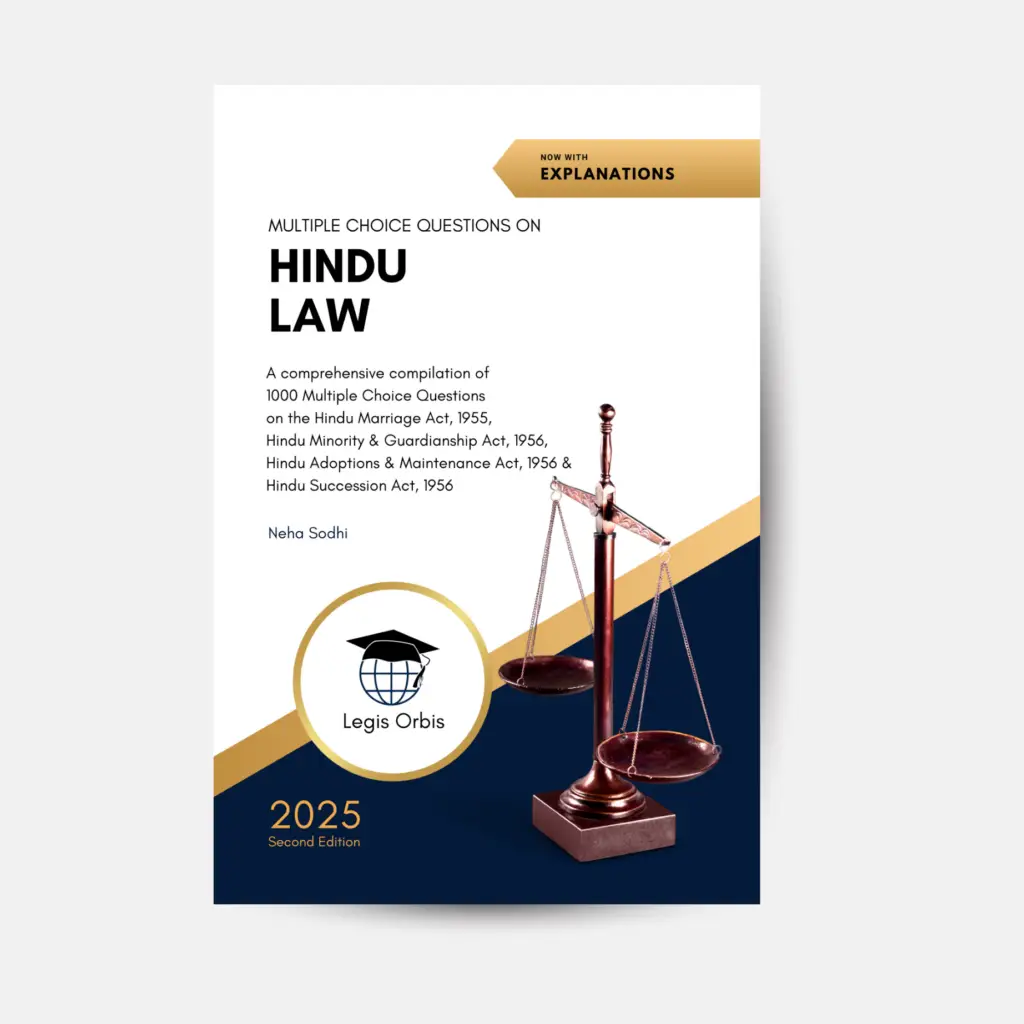 MCQs on Hindu Law — Marriage, Succession, Adoptions