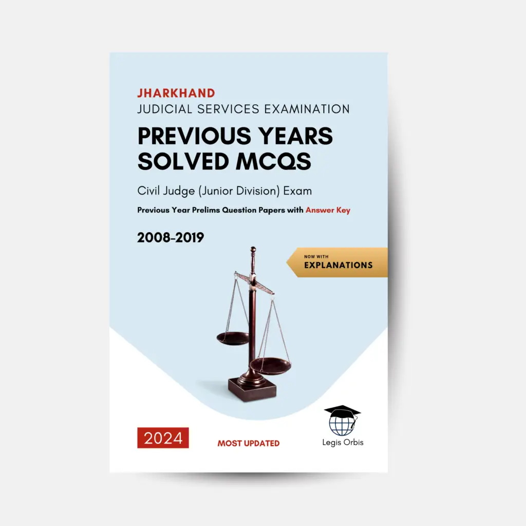 Jharkhand Judicial Services Examination — Previous Year MCQs